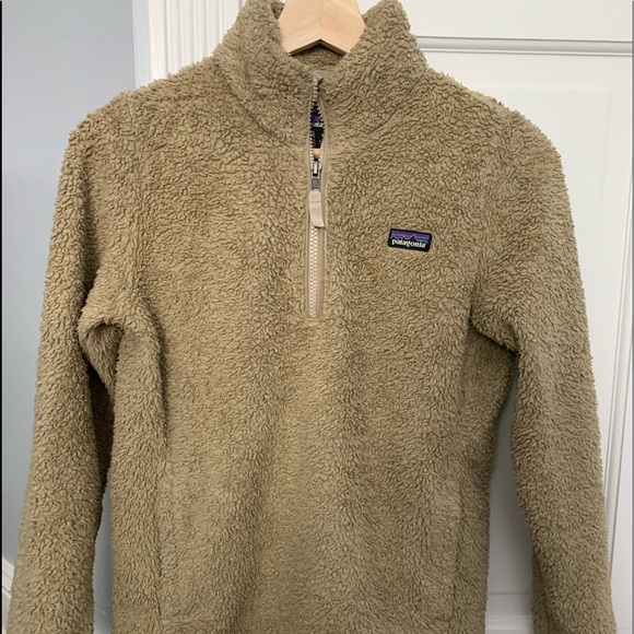 Patagonia Tops - Girls’ Los Gatos 1/4-Zip Color: El Cap Khaki